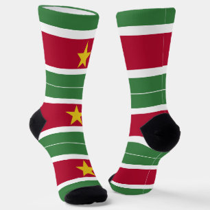 Flagge von Surinam Socken