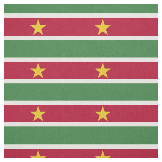 Flagge von Surinam Stoff (Muster)