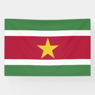 Flagge von Suriname Banner