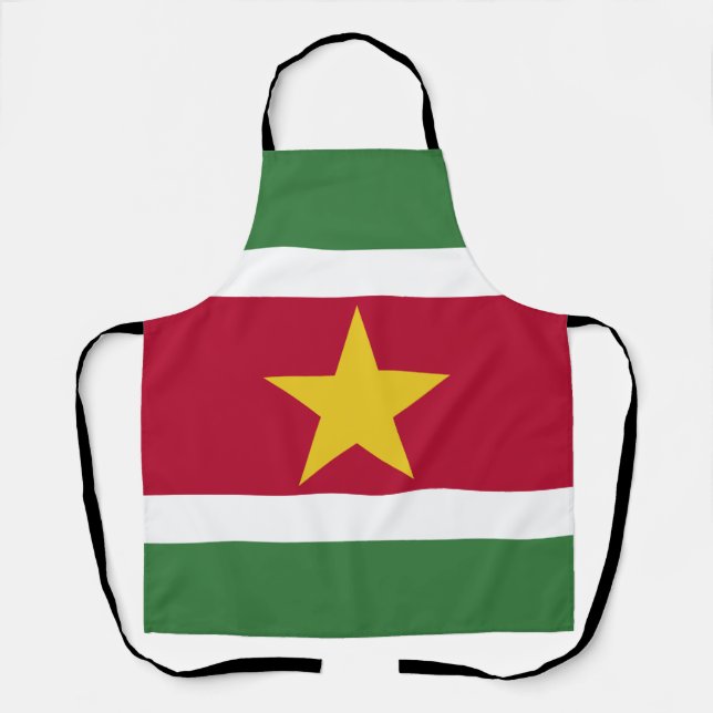 Flagge von Suriname Schürze (Vorderseite)