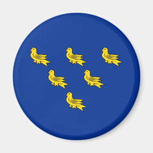 Flagge von Sussex Magnet