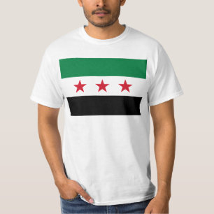 Flagge von Syrien - syrische Unabhängigkeitsflagge T-Shirt