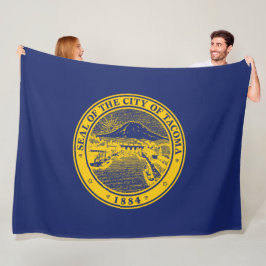 Flagge von Tacoma (Washington City) Fleecedecke