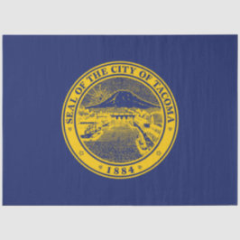 Flagge von Tacoma (Washington City) Seidenpapier