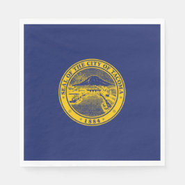 Flagge von Tacoma (Washington City) Serviette