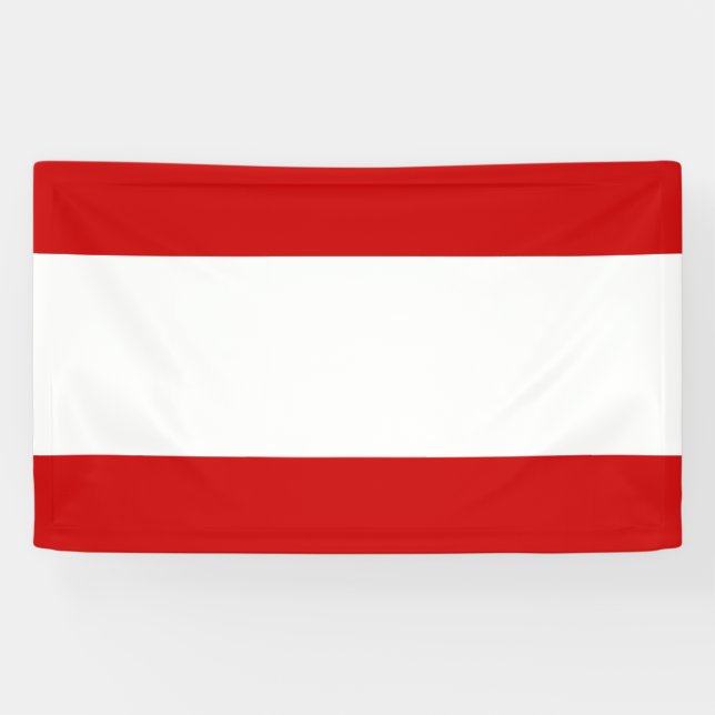 Flagge von Tahiti Banner (Horizontal)