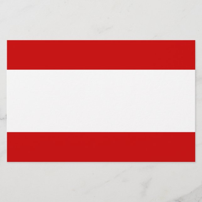 Flagge von Tahiti Briefpapier (Vorderseite)