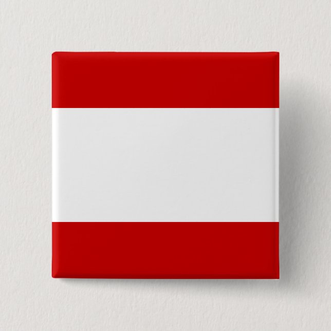 Flagge von Tahiti Button (Vorderseite)