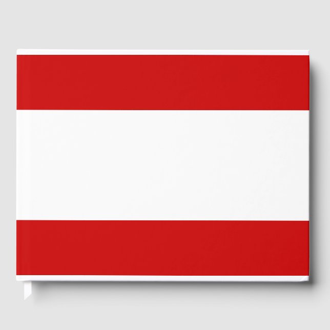 Flagge von Tahiti Gästebuch (Vorderseite)