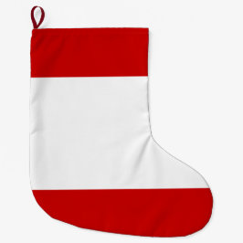 Flagge von Tahiti Großer Weihnachtsstrumpf