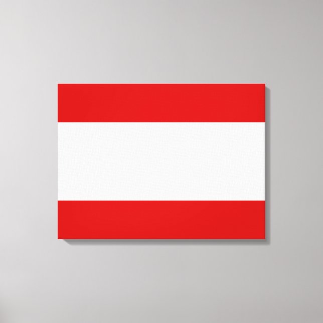 Flagge von Tahiti Leinwanddruck (Vorderseite)