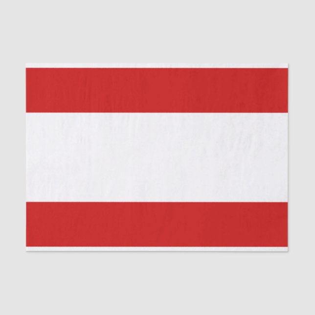 Flagge von Tahiti Seidenpapier (Vorderseite)