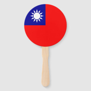 Flagge von Taiwan Fächer