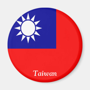 Flagge von Taiwan Magnet