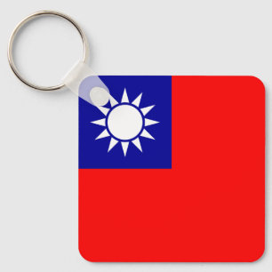 Flagge von Taiwan Schlüsselanhänger