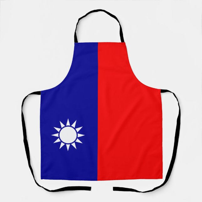 Flagge von Taiwan Schürze (Vorderseite)