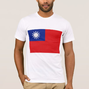Flagge von Taiwan T-Shirt