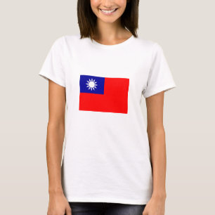 Flagge von Taiwan T-Shirt