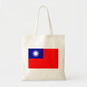 Flagge von Taiwan Tragetasche
