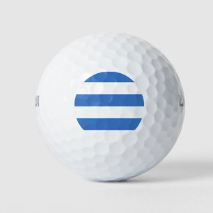 Flagge von Tallinn, Estland, Golfplätze Golfball