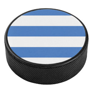 Flagge von Tallinn, Estland Hockey Puck