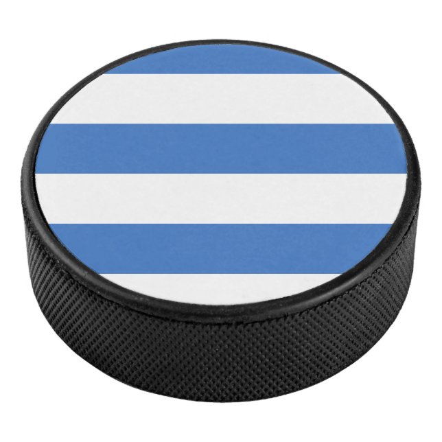 Flagge von Tallinn, Estland Hockey Puck (3/4)