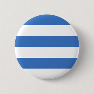 Flagge von Tallinn, Estland Pinback Button