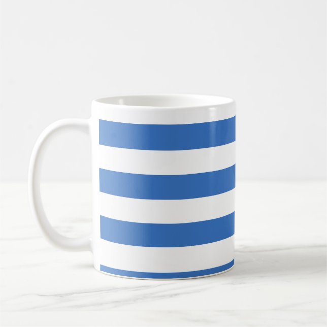 Flagge von Tallinn, Estland Tasse Kaffee (Links)