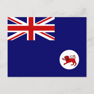 Flagge von Tasmanien Postkarte