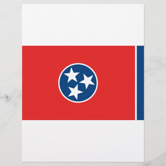Flagge von Tennessee Flyer (Vorne)