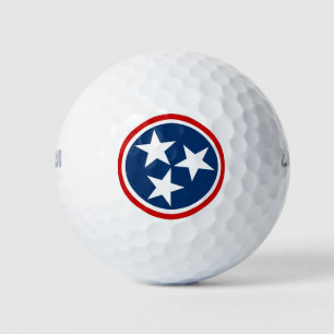 Flagge von Tennessee Golfball