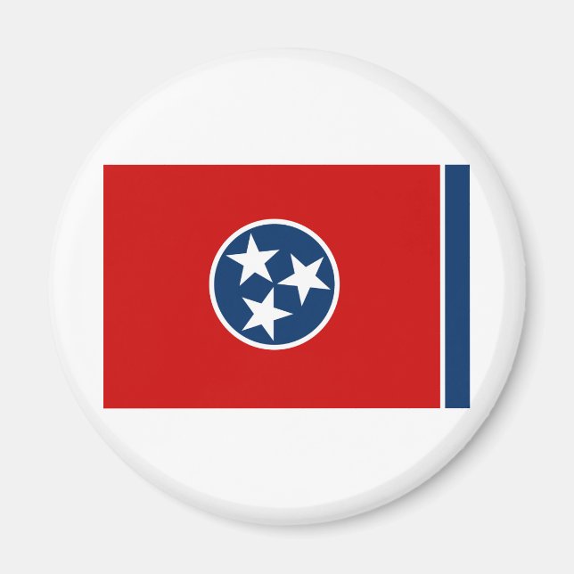 Flagge von Tennessee Magnet (Vorne)