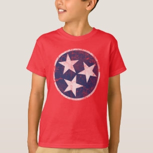 Flagge von Tennessee T-Shirt