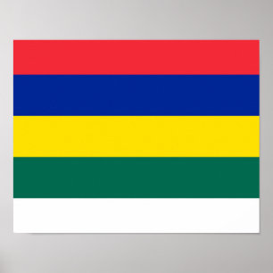 Flagge von Terschelling Poster