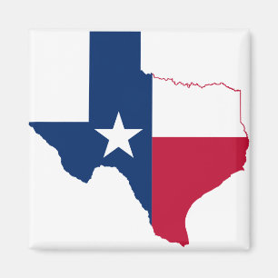Flagge von Texas Magnet