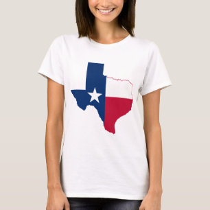 Flagge von Texas T-Shirt
