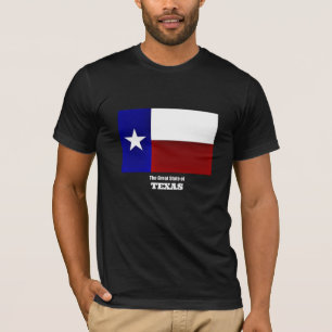Flagge von Texas T-Shirt