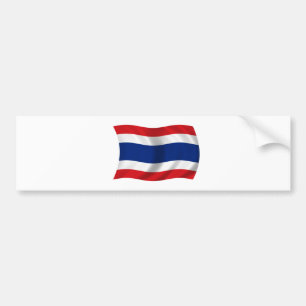 Flagge von Thailand Autoaufkleber