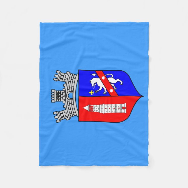 Flagge von Tirana, Albanien, Fleece Blanket (Vorderseite)
