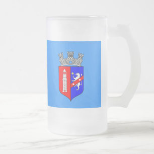 Flagge von Tirana, Albanien Tasse für Mattiertes G