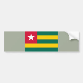 Flagge von Togo Autoaufkleber