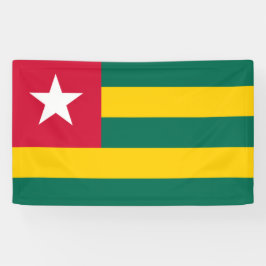 Flagge von Togo Banner