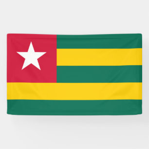 Flagge von Togo Banner