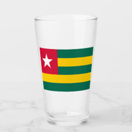 Flagge von Togo Glas