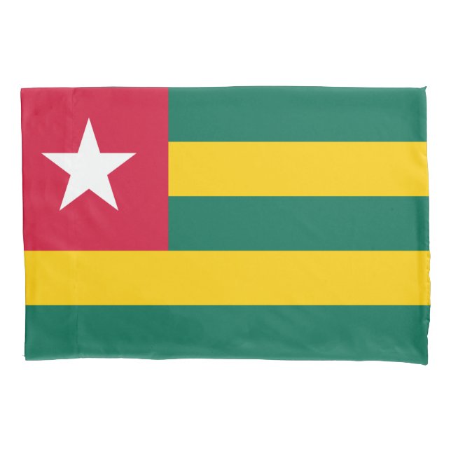 Flagge von Togo Kissenbezug (Vorderseite-Links)