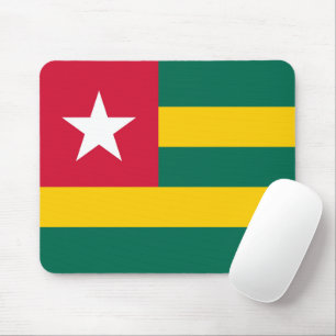 Flagge von Togo Mousepad