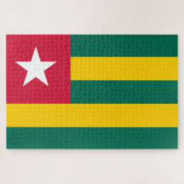 Flagge von Togo Puzzle
