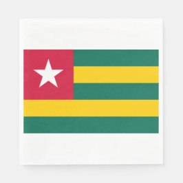 Flagge von Togo Serviette
