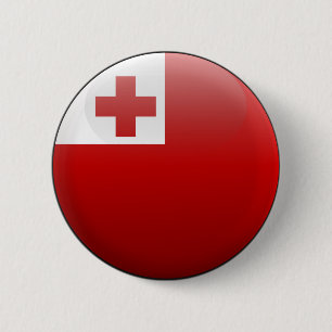 Flagge von Tonga Button