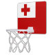 Flagge von Tonga Mini Basketball Mini Basketball Ring (Links)